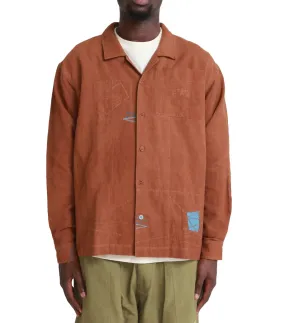 Story MFG Greetings Long Sleeve Shirt Brown HypoallergenicFabric