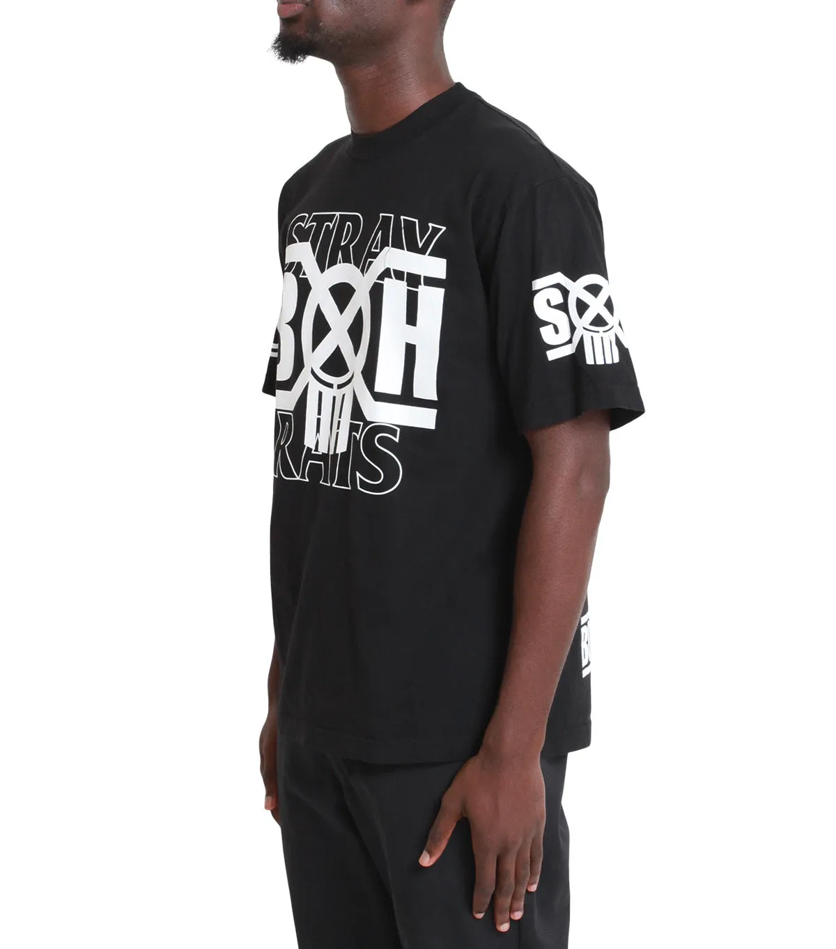 mesh ventilation Stray Rats x Bounty Hunter Rodenticide Tee Black