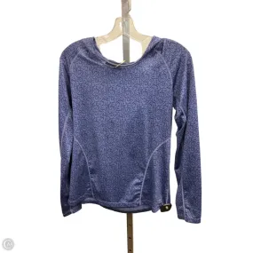 Athletic Sweatshirt Hoodie By Rei In Purple, Size: S AdaptiveFit