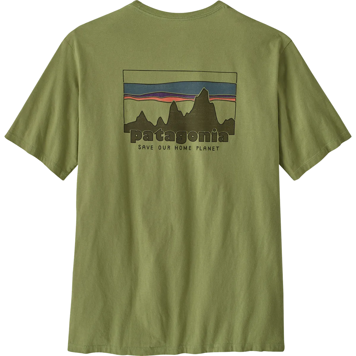 73 Skyline Organic Pilot Cotton T-Shirt DoubleLayerReinforcement Street Edge