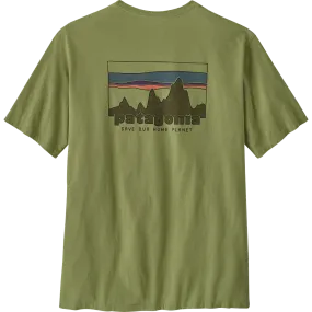 73 Skyline Organic Pilot Cotton T-Shirt Evening Glow