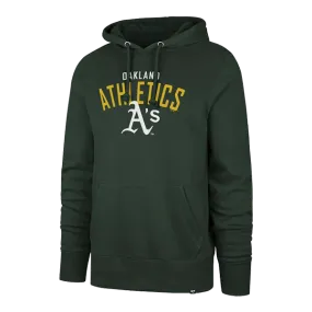 Men's Oakland Athletics Outrush Headline Hoody Functional Fit Adjustable Hem
