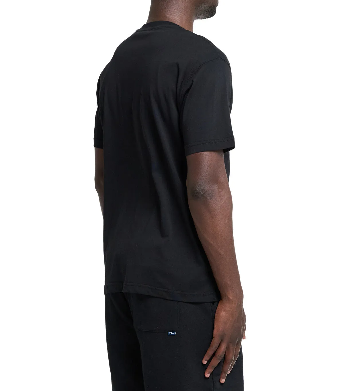 Style Mood Dime Solid T-Shirt Black
