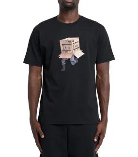 Dime Solid T-Shirt Black Glass Fit Lightweight Composite