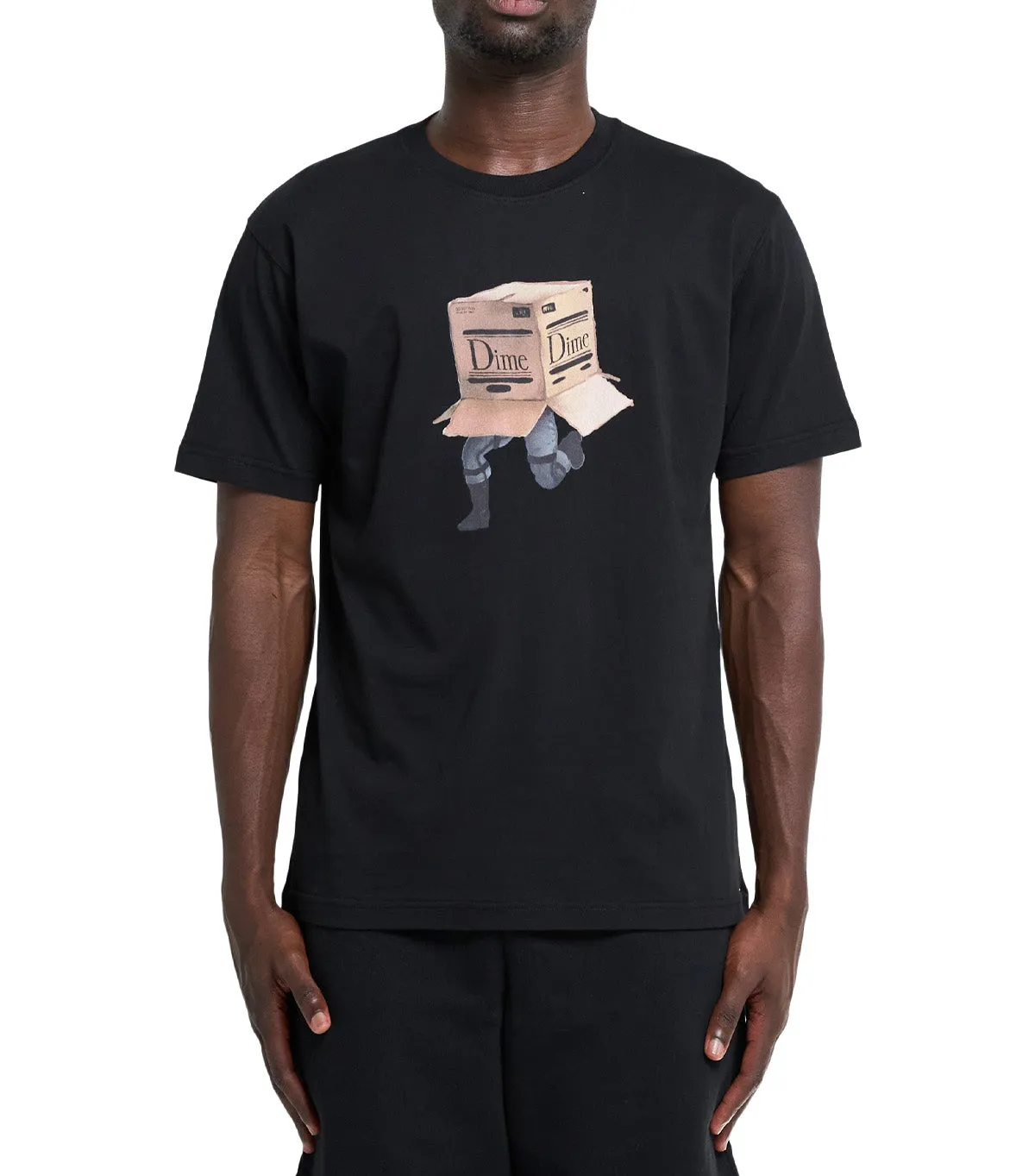 Legend Fit Dime Solid T-Shirt Black