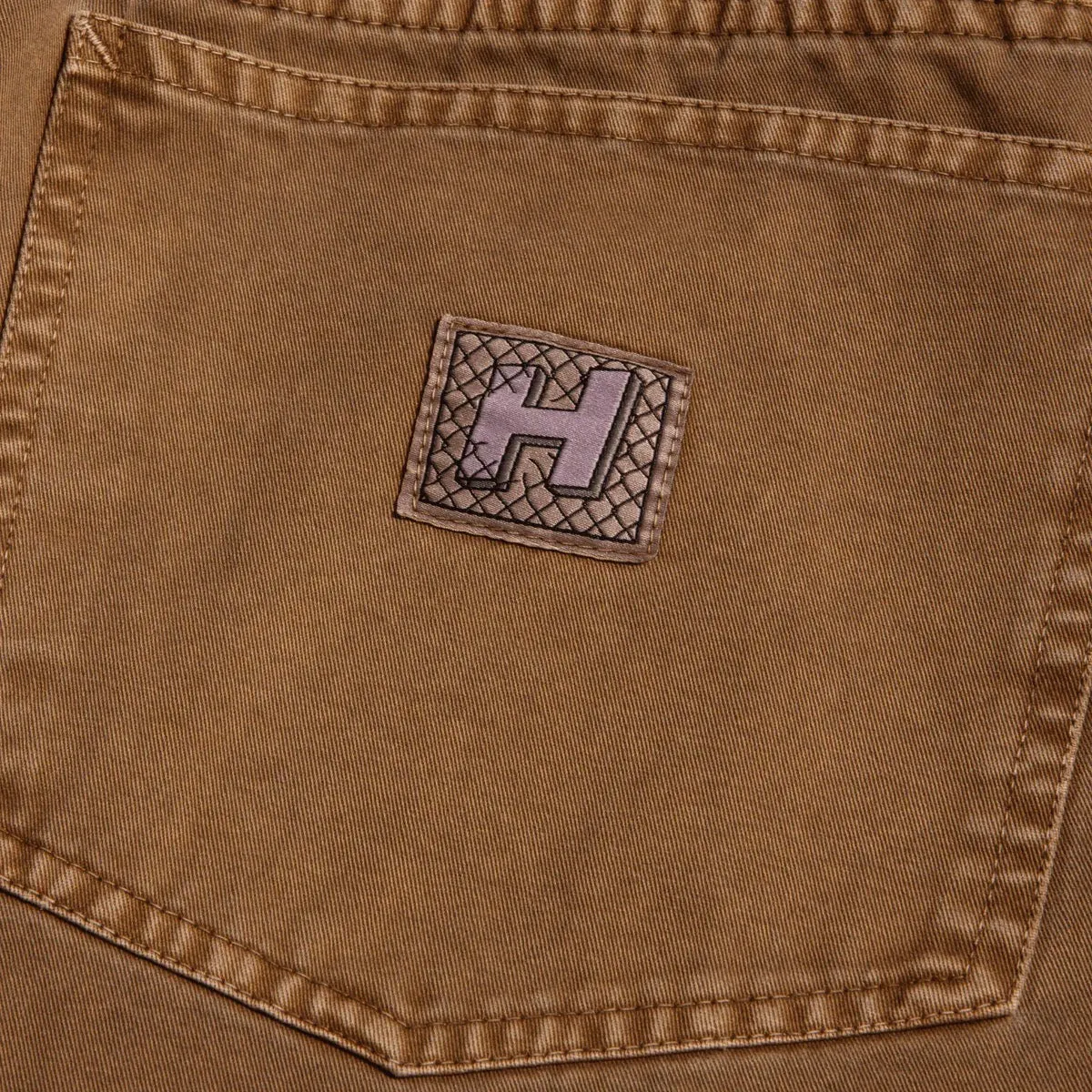 checkered pattern Stylish Look Huf Belden Double Knee Pant
