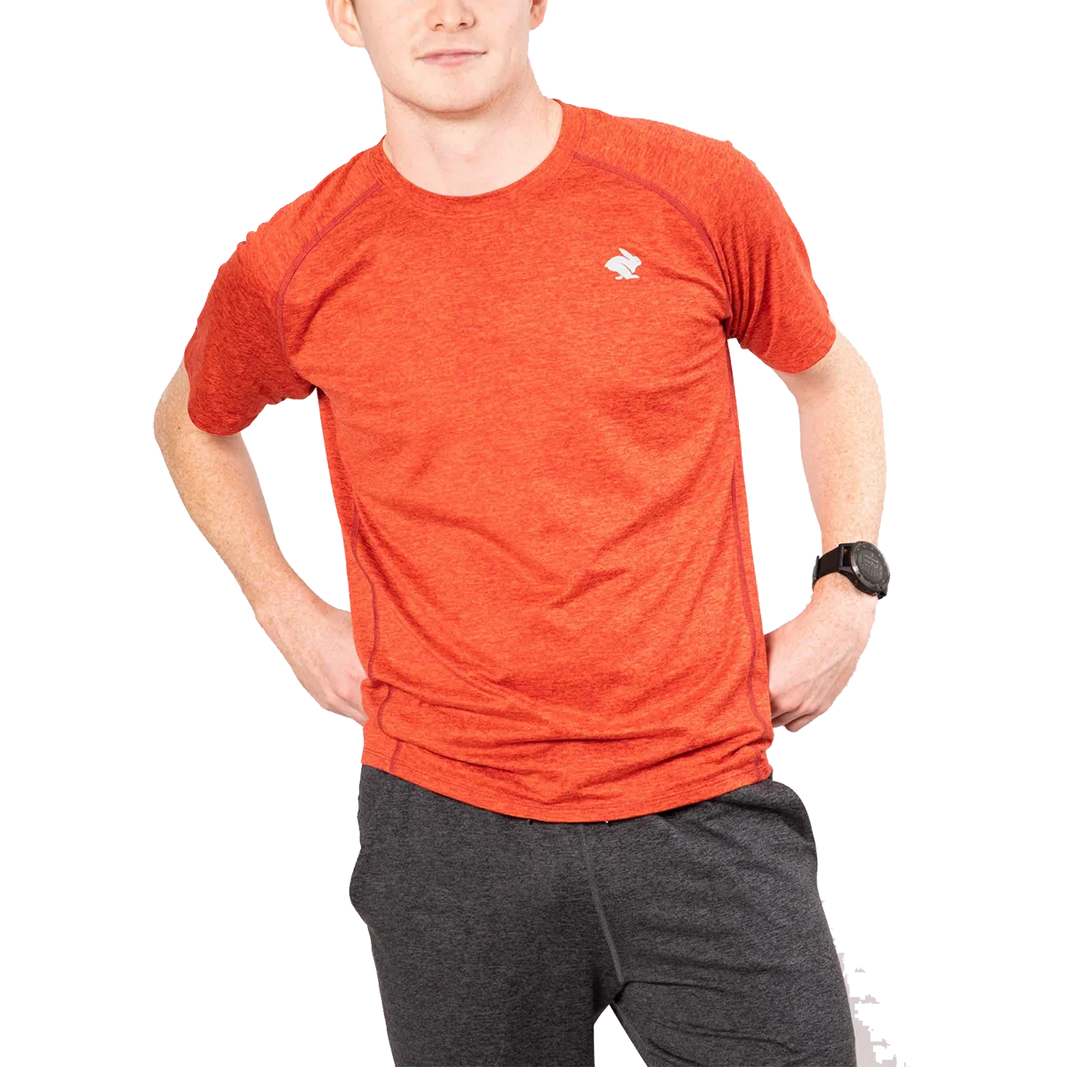 DoubleStitchedEdges FlexibleFit Men's EZ Tee Short Sleeve