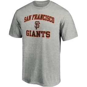 Dynamic Glow Tailored Fit Men's Giants Cotton Heart and Soul Short Sleeve