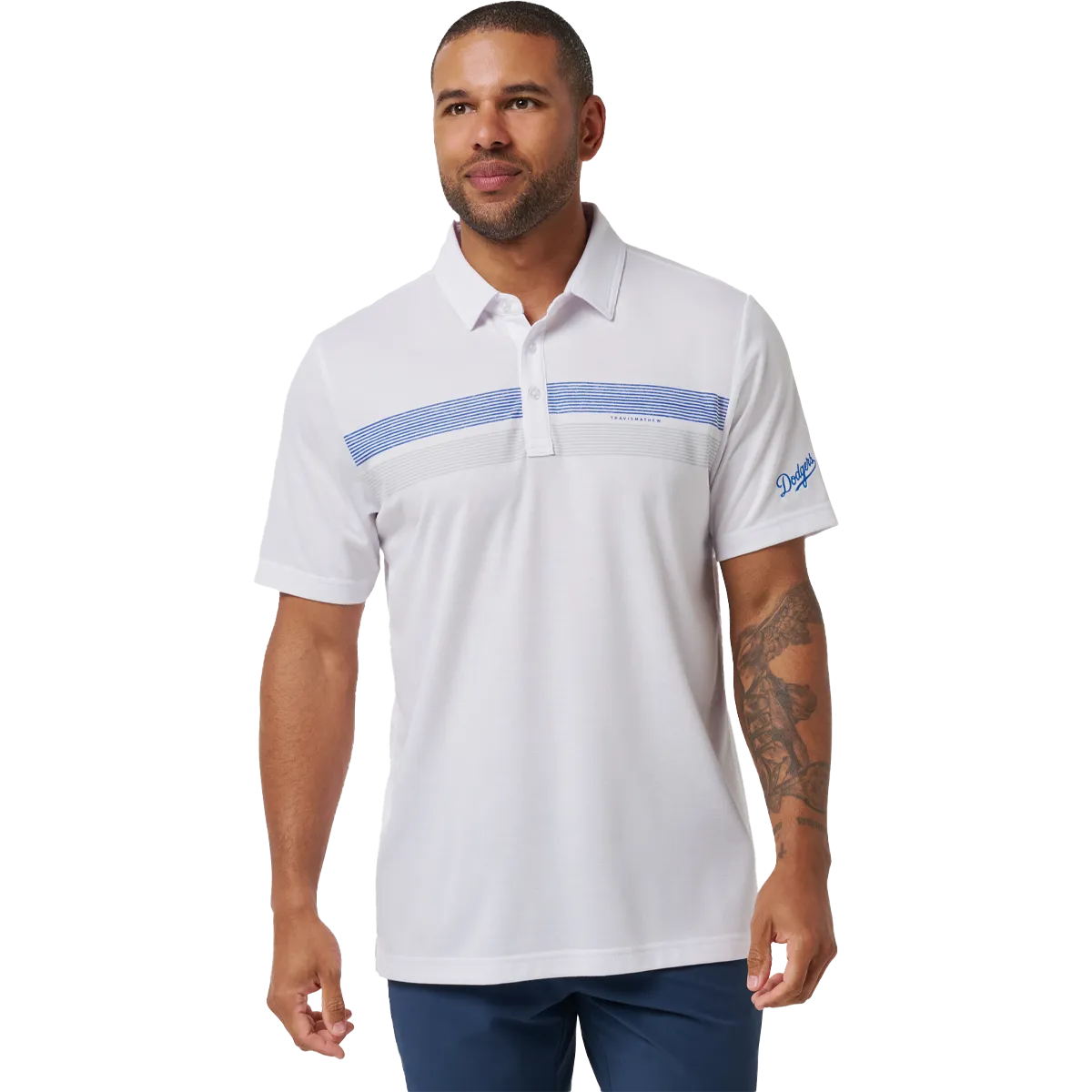 ZeroRestrictionMobility Men's Dodgers Top Recruit Polo