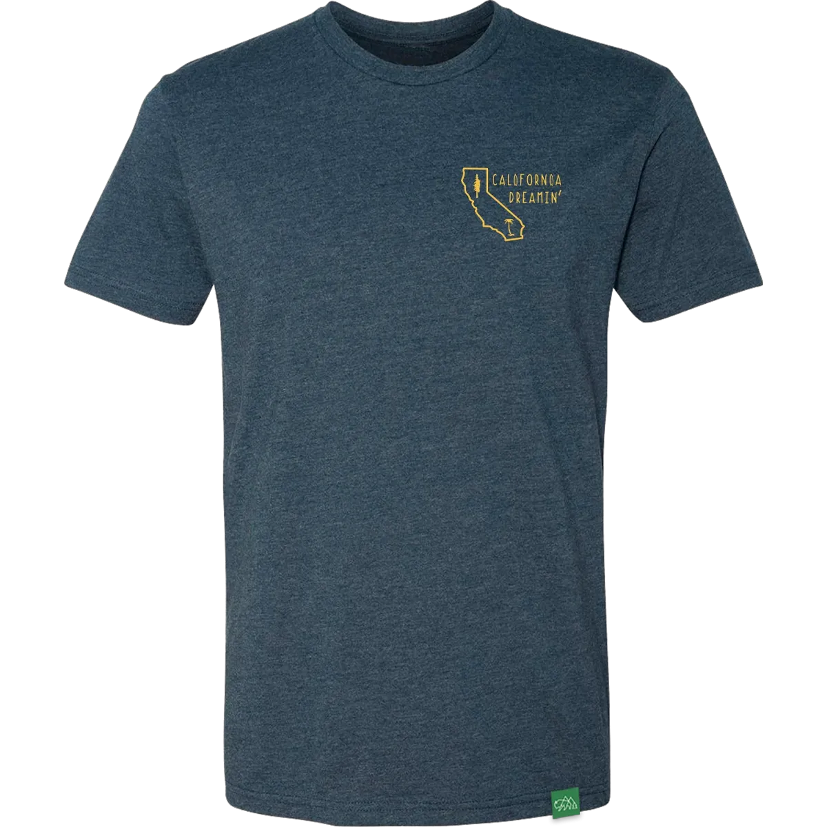 Men's California Topo Tee StainReleaseCoating
