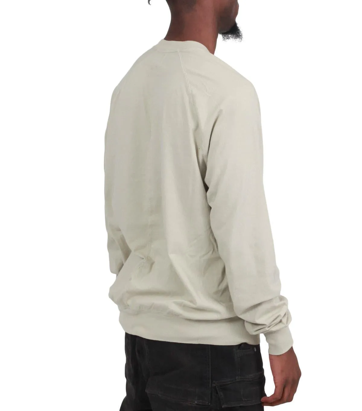Rick Owens DRKSHDW Baseball Tee Pearl Black AbrasionResistant Material