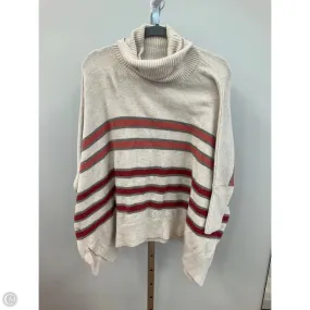 MeshLining Sweater By Loft In Multi-colored, Size: Xl