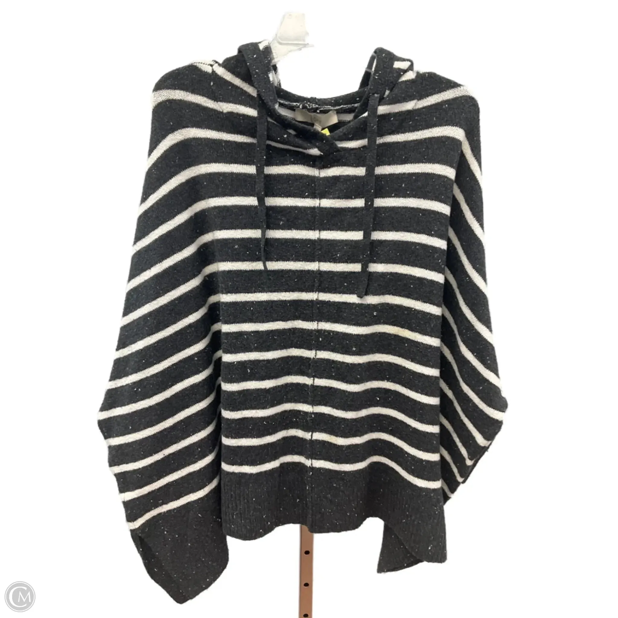 UltraSoftLining Light Reflective Printing Sweater By Loft In Striped Pattern, Size: Xl
