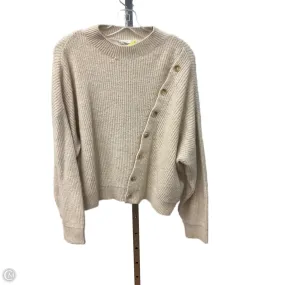 Microfiber texture Sweater By Mng In Cream, Size: S