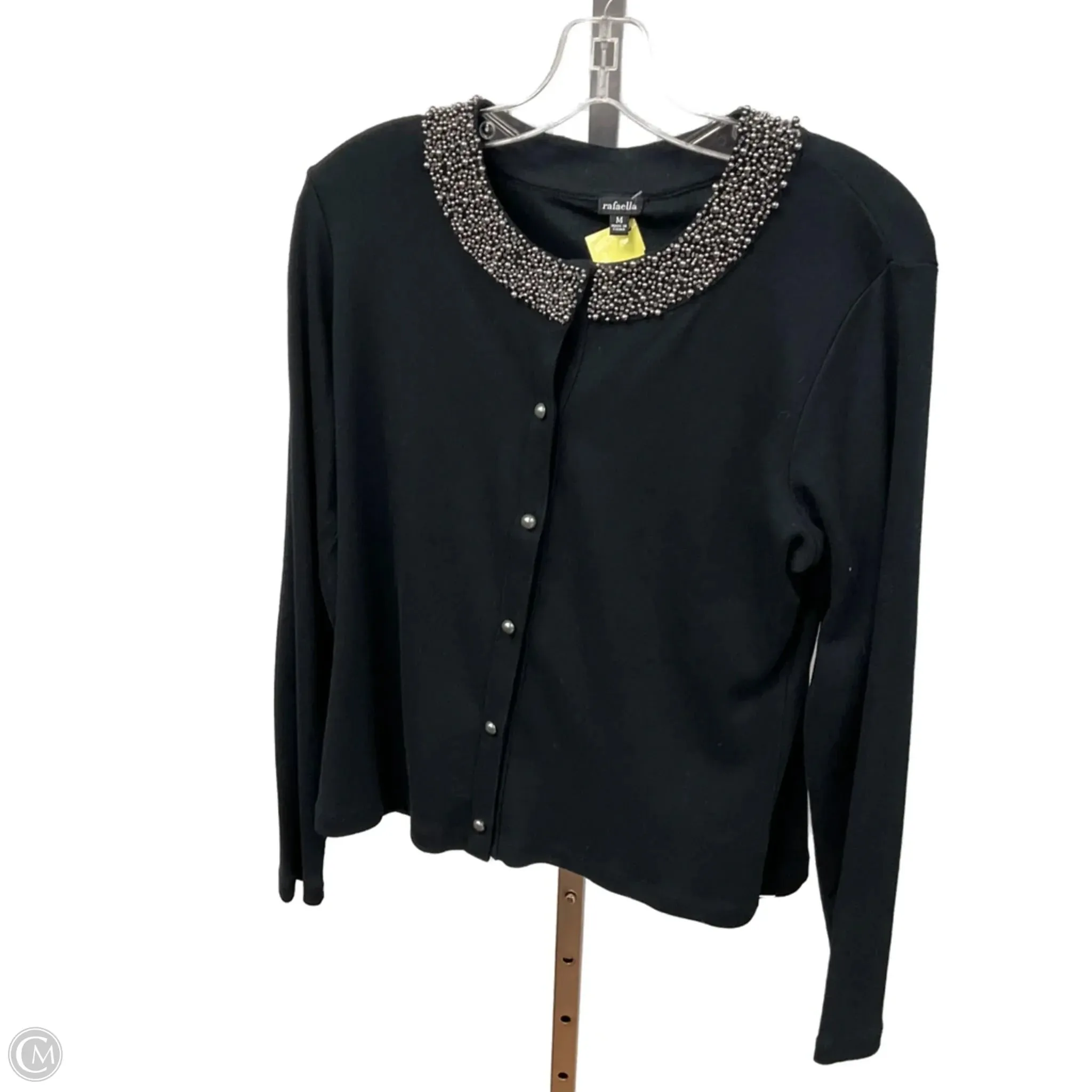Desert Heat WrinkleResistantCloth Sweater By Rafaella In Black, Size: M