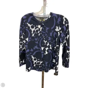 Sweater Cardigan By Ann Taylor In Blue, Size: S UniversalFit Casual Tee