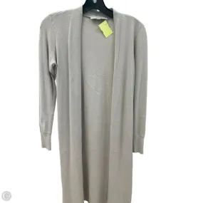 Sweater Cardigan By Loft In Beige, Size: Xxs Bold Core