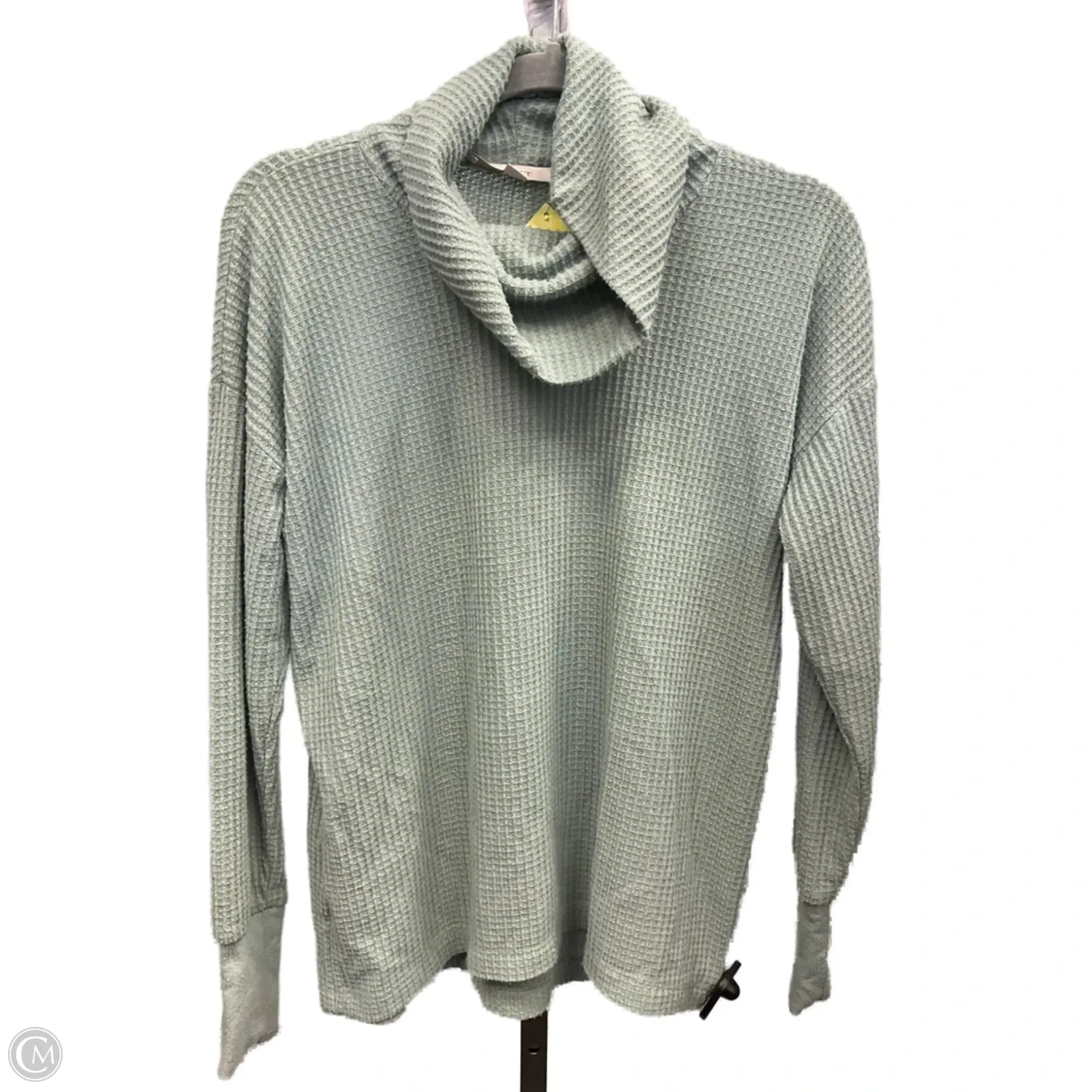Sweater By Loft In Green, Size: S Glow In The Dark Accent Trim TactileWeave