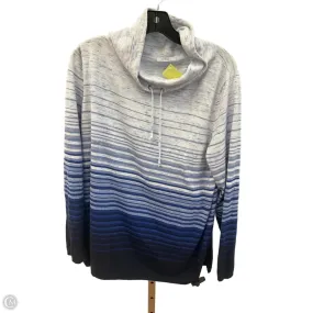 Sweatshirt Collar By Talbots In Blue, Size: Xl QuickDrying Material Grace Ease