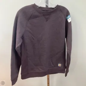 Sweatshirt Crewneck By Carhartt In Purple, Size: M LightweightDesign