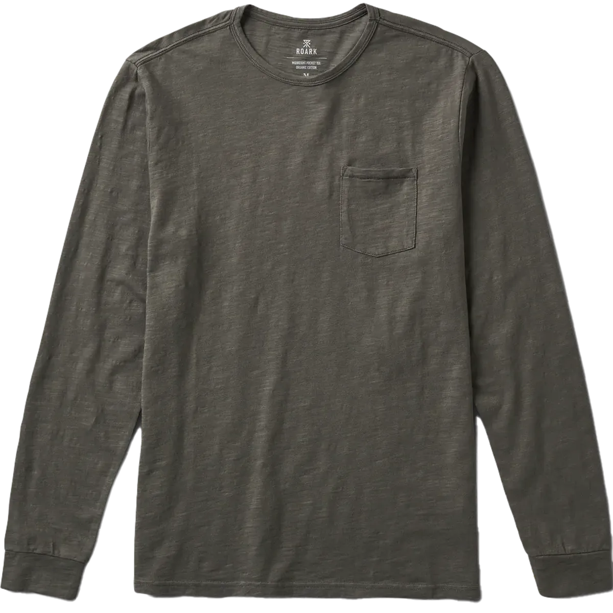 Men's Well Worn Midweight Organic Long Sleeve Tee Airflow Mesh Panels
