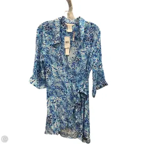 Easy Go Glow Core Swimwear Cover-up By La Blanca In Blue & White, Size: S