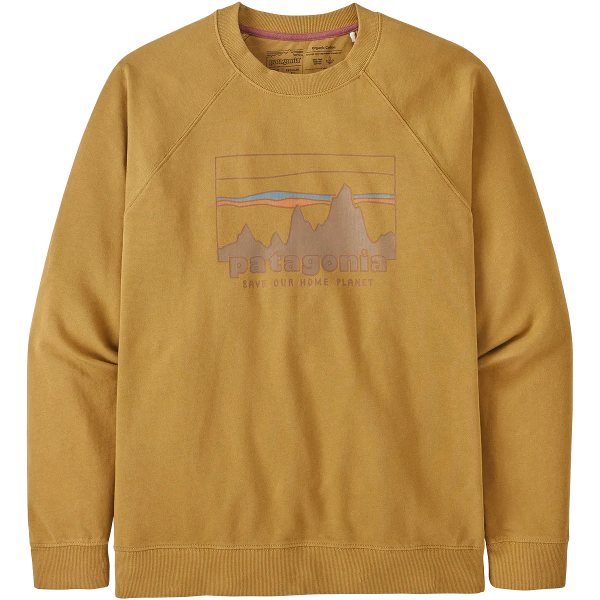 Men's 73 Skyline Organic Cotton Crew Sweater EasyAdjustStraps