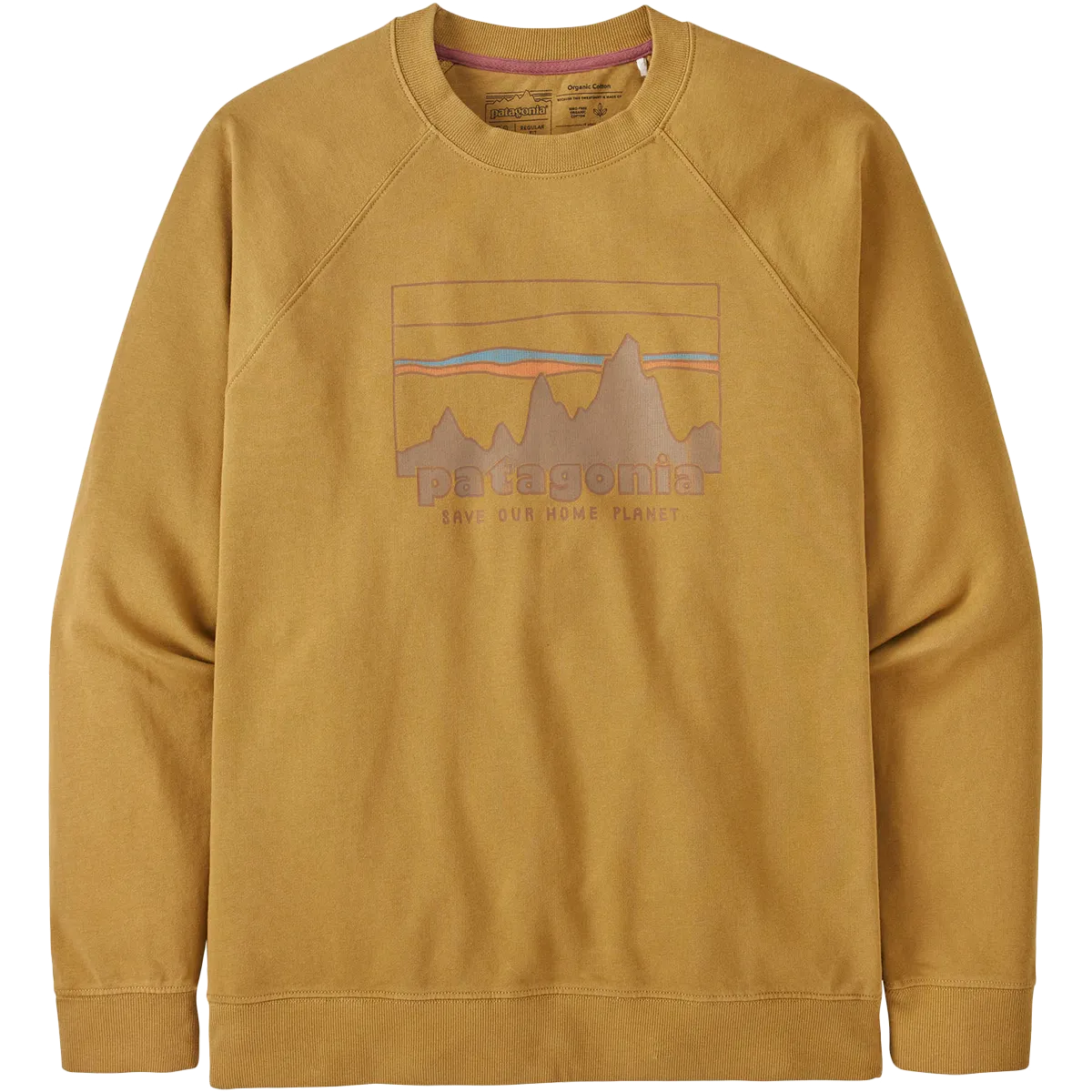 Men's 73 Skyline Organic Cotton Crew Sweater HighDurabilityClothing