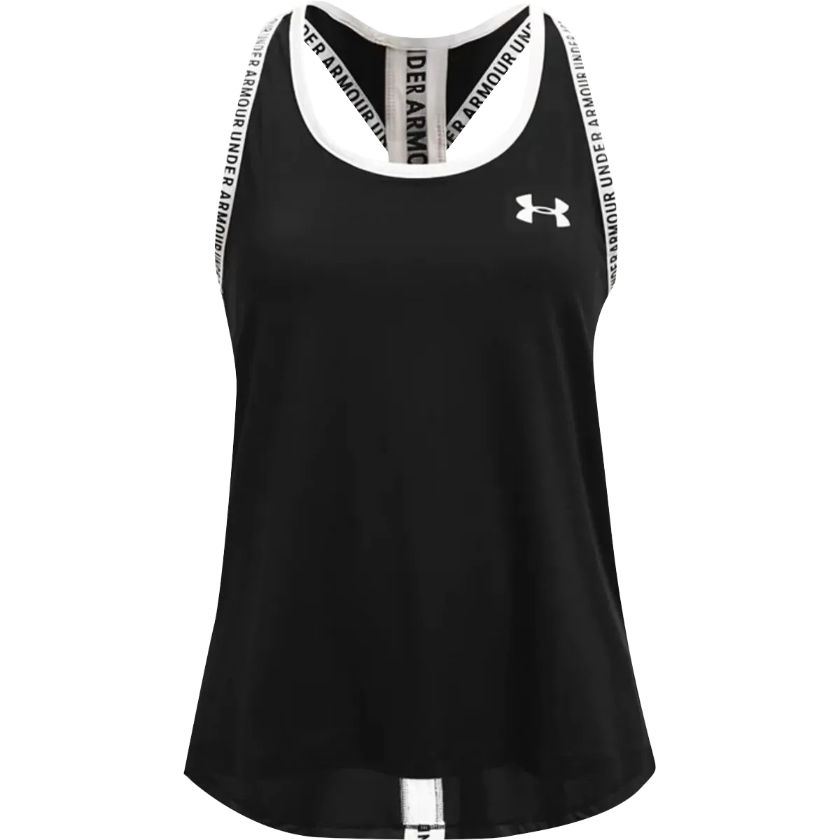 Youth UA Knockout Tank AntiClingFabric LowProfile