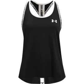 Youth UA Knockout Tank Street Edge AntiBacterialTreatment