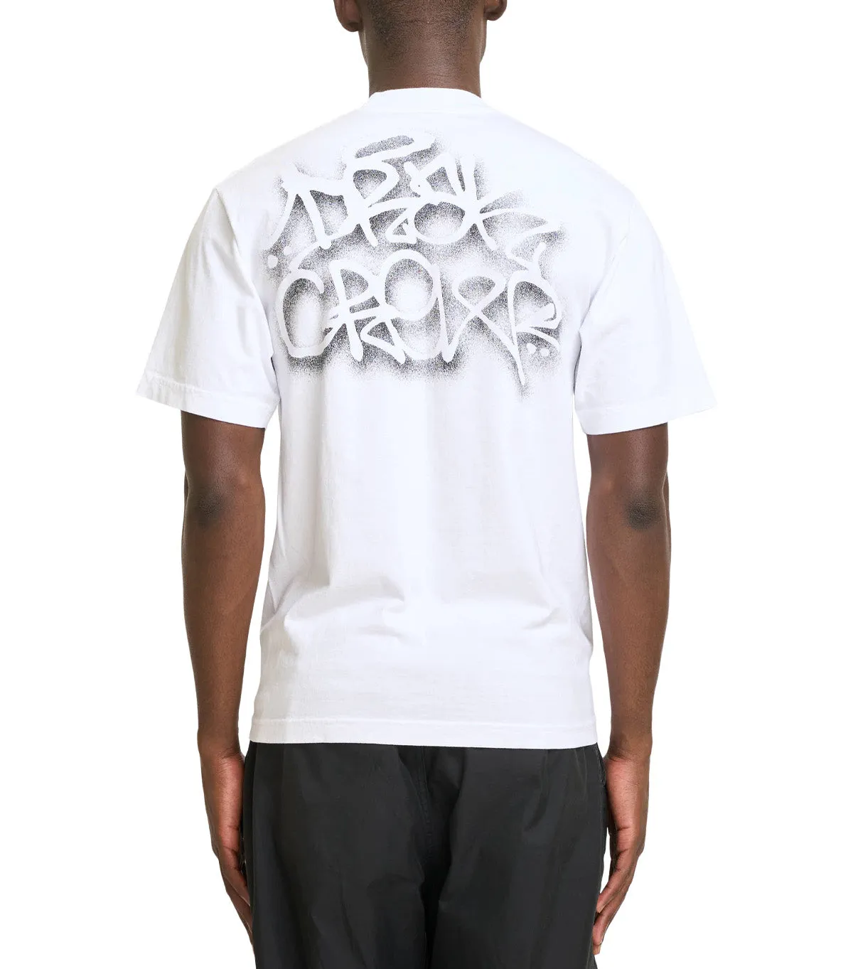IRAK Train Tag T-Shirt White Lightweight Material