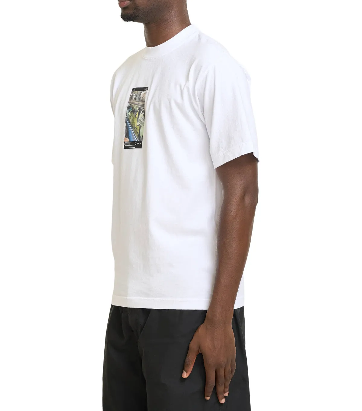 AntibacterialMaterial IRAK Train Tag T-Shirt White