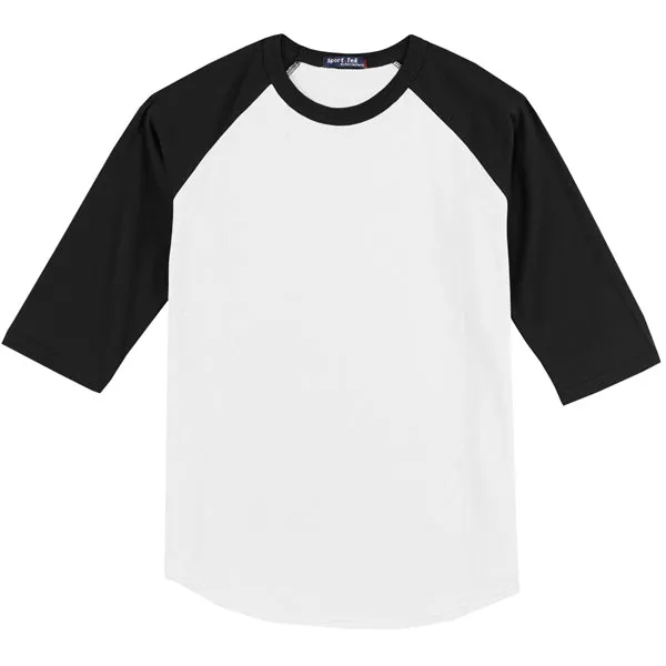 Youth Raglan Baseball Jersey Road Look Daily Use