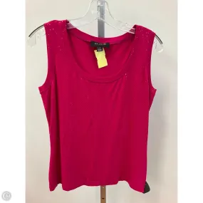 Tank Top By St. John In Pink, Size: M Chic Tee