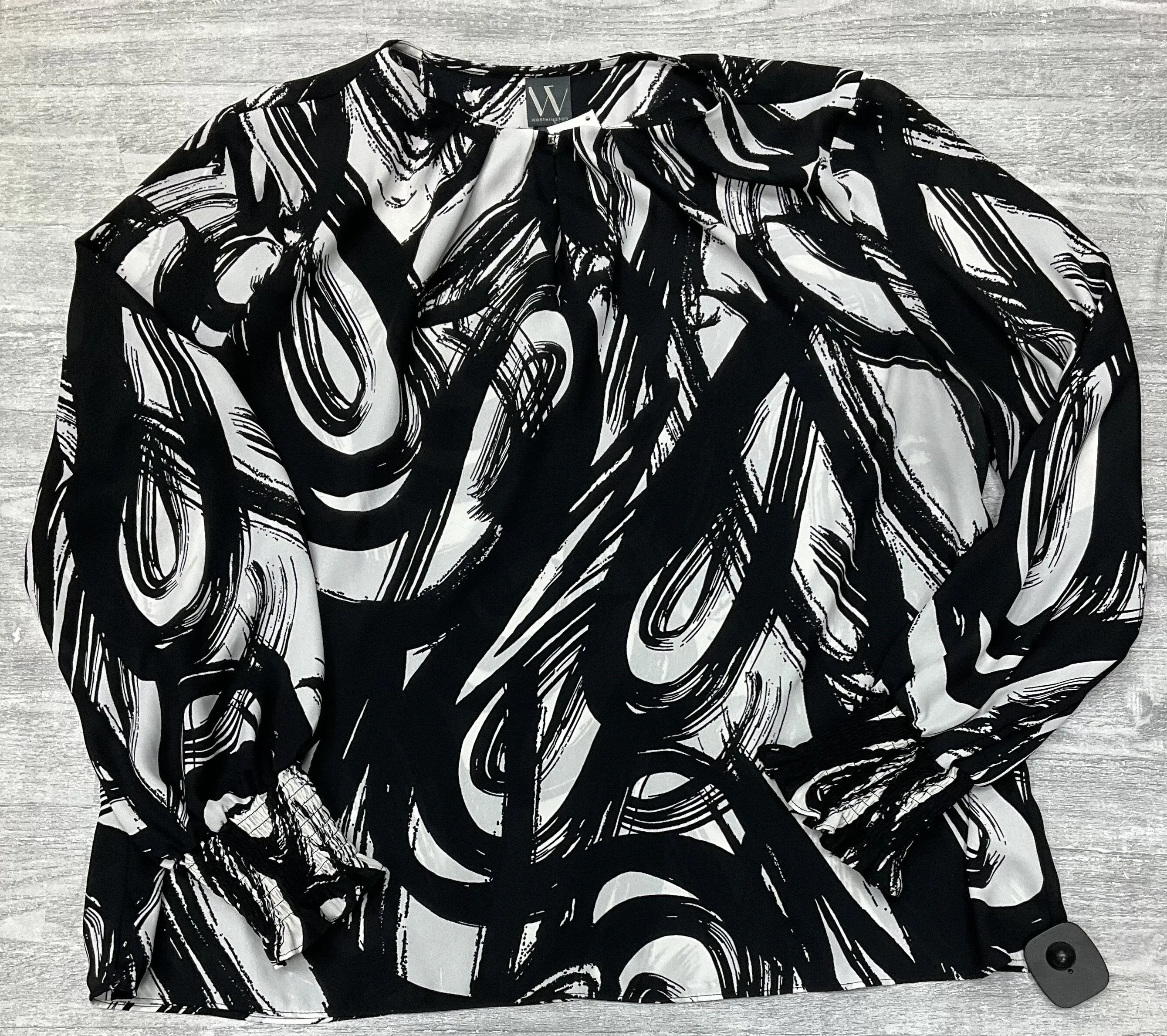 Tight Core Top Long Sleeve By Worthington  Size: Xxl