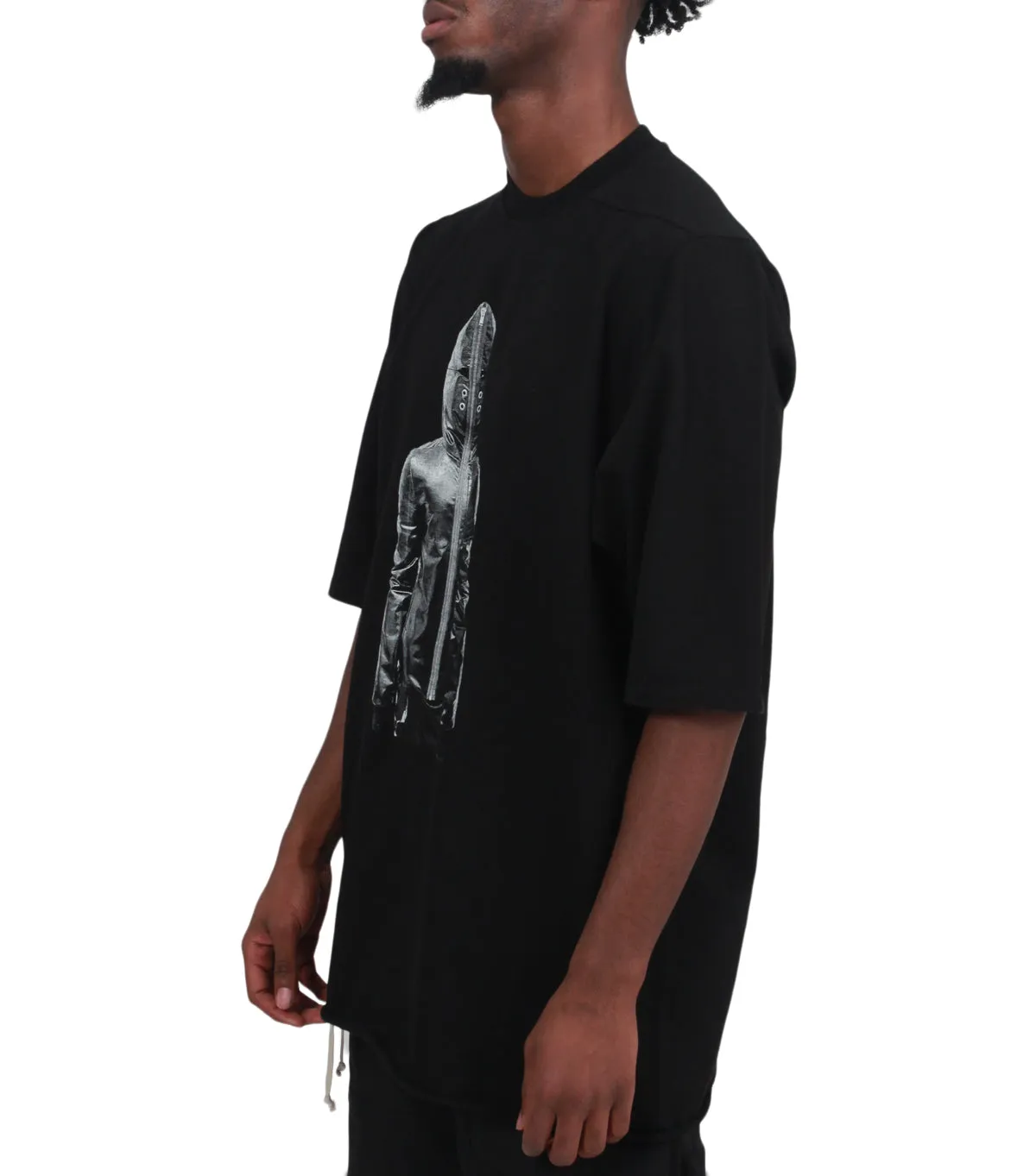 Star Soul Regal Glow Rick Owens DRKSHDW Jumbo Short Sleeve Tee Black