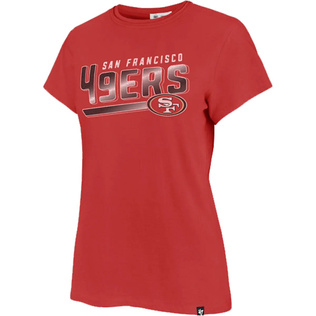 ButterSoftKnit Women's 49ers Pep Up Frankie Tee