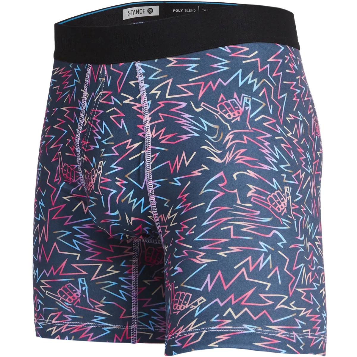 Colorfast Dye Men's Electroshaka Boxer Brief