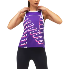 SplitHemDesign World Edge Women's Printed Fast Flight Tank