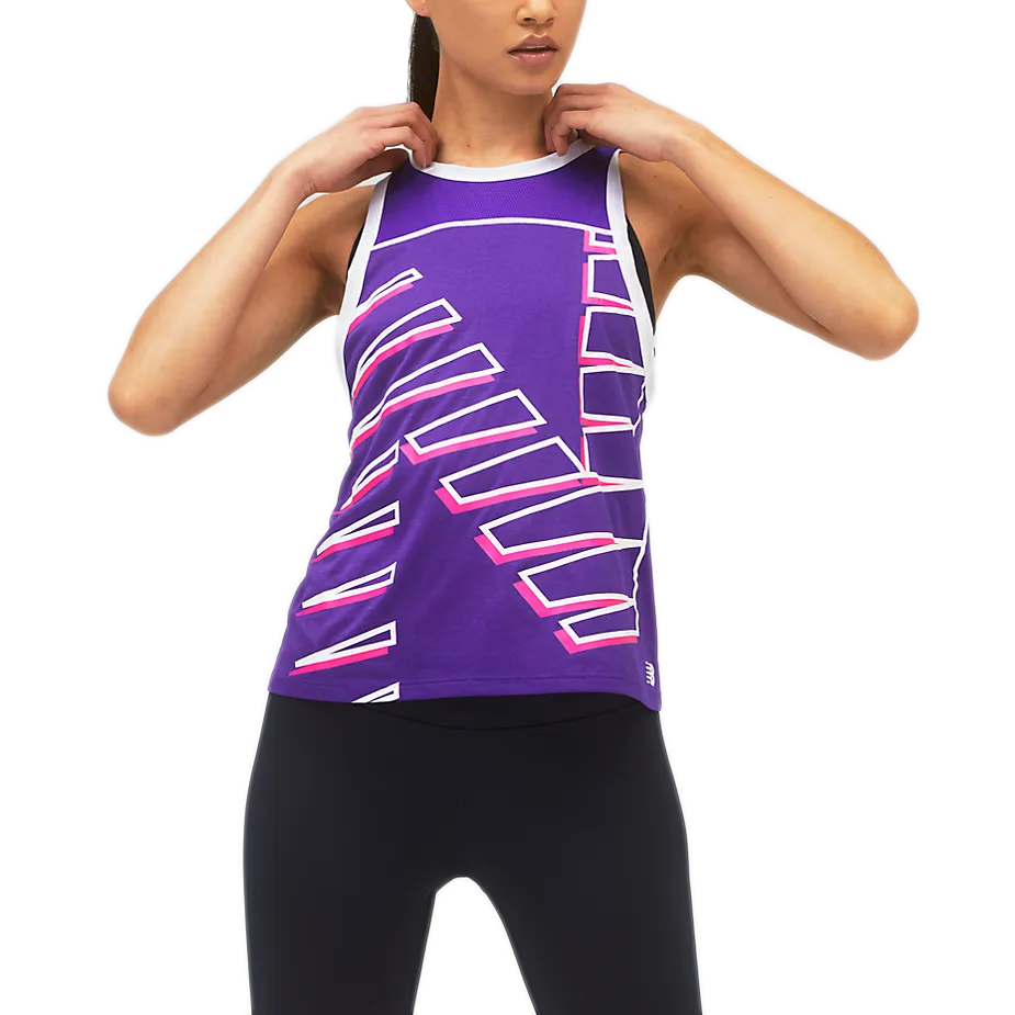 AbrasionResistantThread Women's Printed Fast Flight Tank