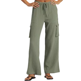 Vision Glow Story Glow Women's Precious Cargo Beach Solid Pants