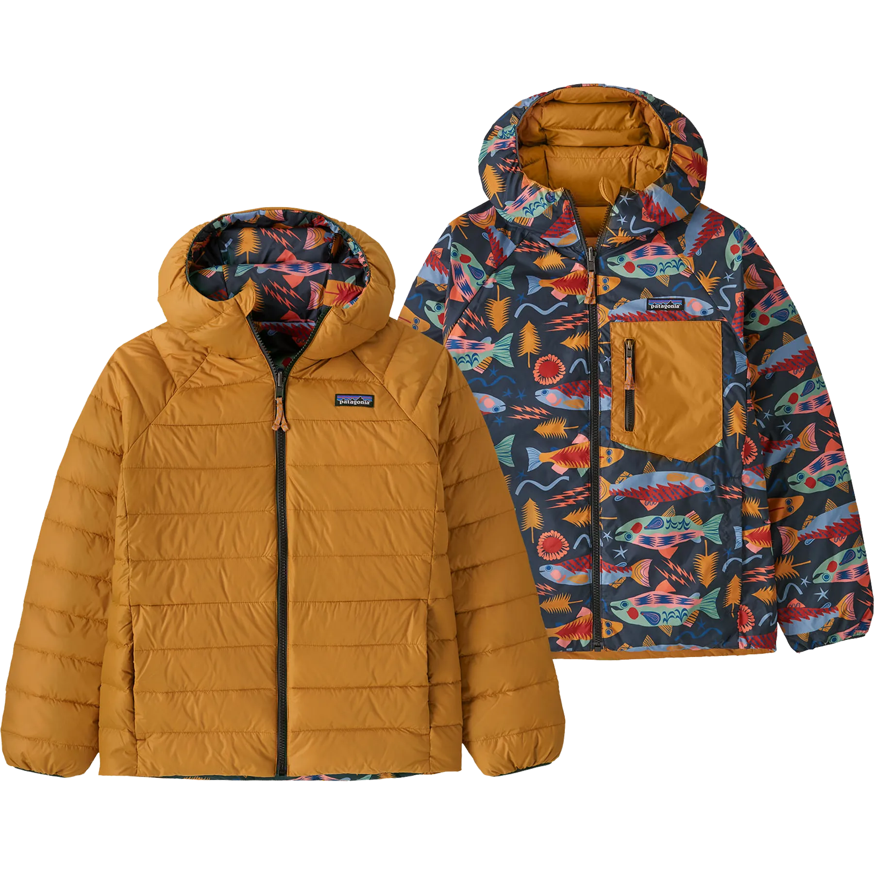 LightweightDesign Youth Reversible Down Sweater Hoody