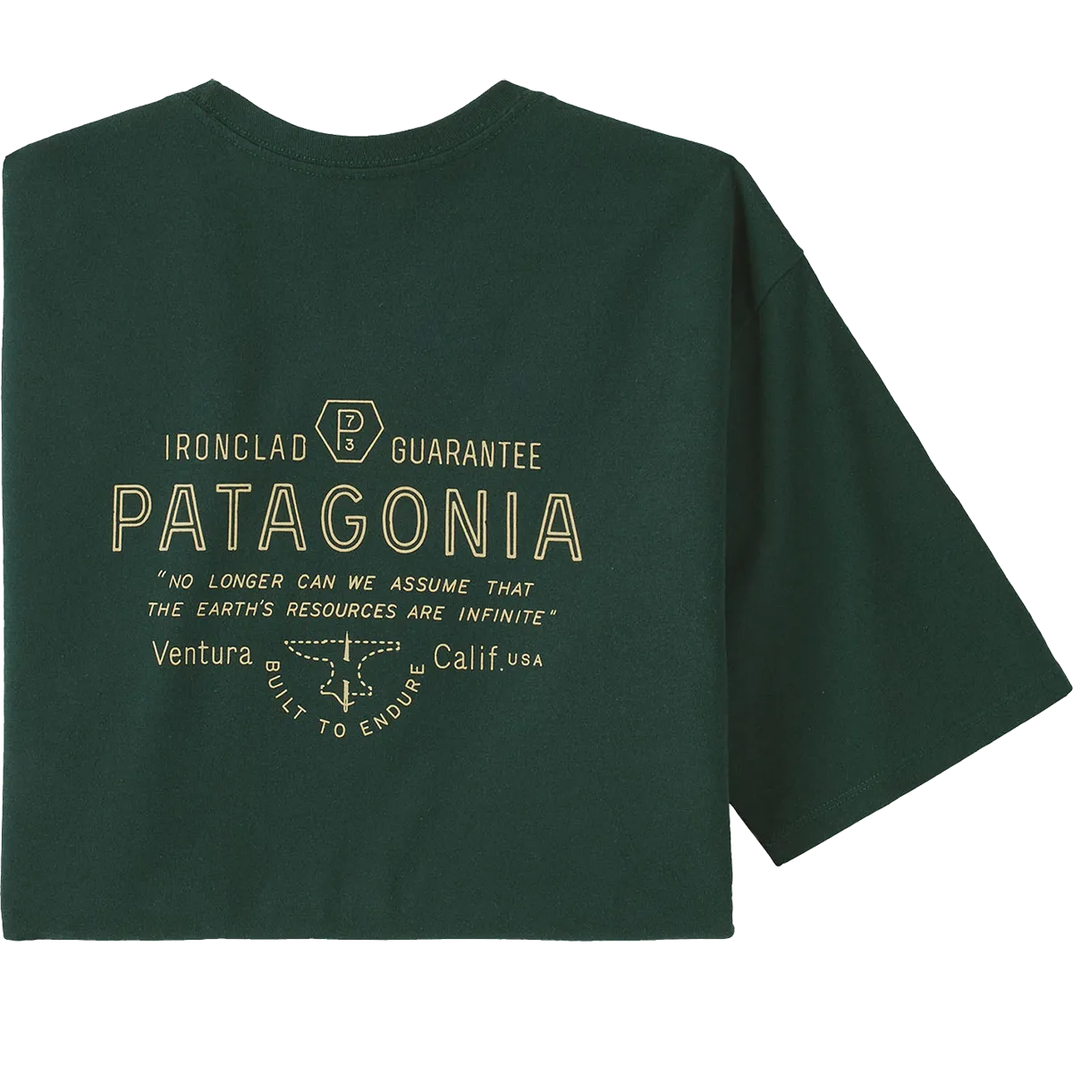 PrecisionTailoring SweatWickingLining Men's Forge Mark Responsibili-Tee