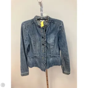 Jacket Denim By New York And Co In Blue Denim, Size: M Diamond Soul Crown Fit