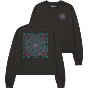 Women's Escape to Nature Boxy Long Sleeve Tee Conscious Fit Diamond Soul