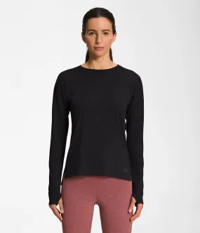 The North Face 2023 Women's Dawndream Long Sleeve Shirt AntiOdor Fabric Muse Edge