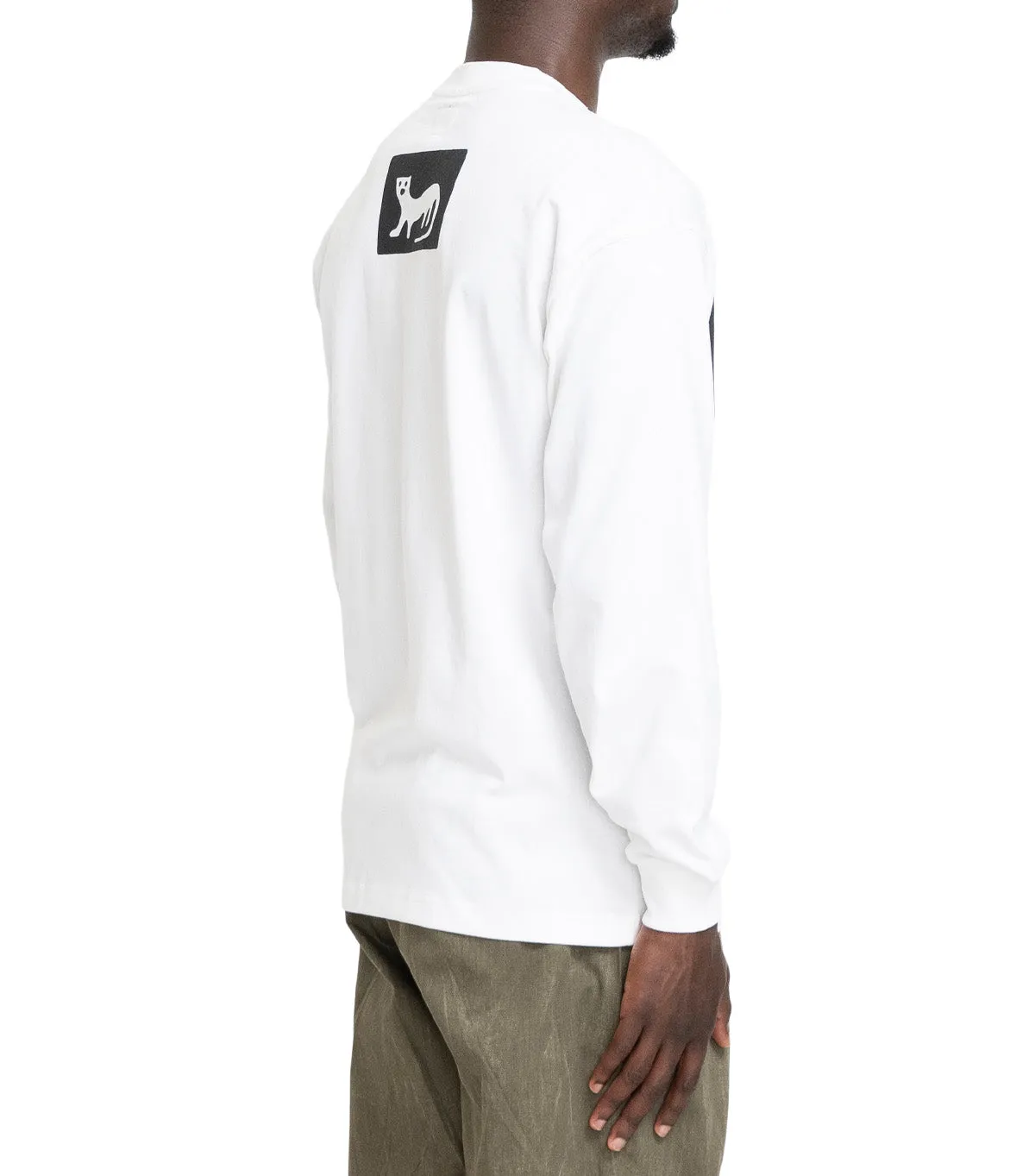 Street Edge Beach Ease The Trilogy Tapes Screwhead Longsleeve White