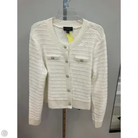 Soft Blended Fabric Sweater By Laundry In Ivory, Size: Xl