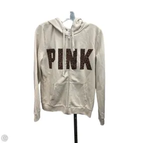 Sweatshirt Hoodie By Pink In Tan, Size: M Eco Conscious Packaging