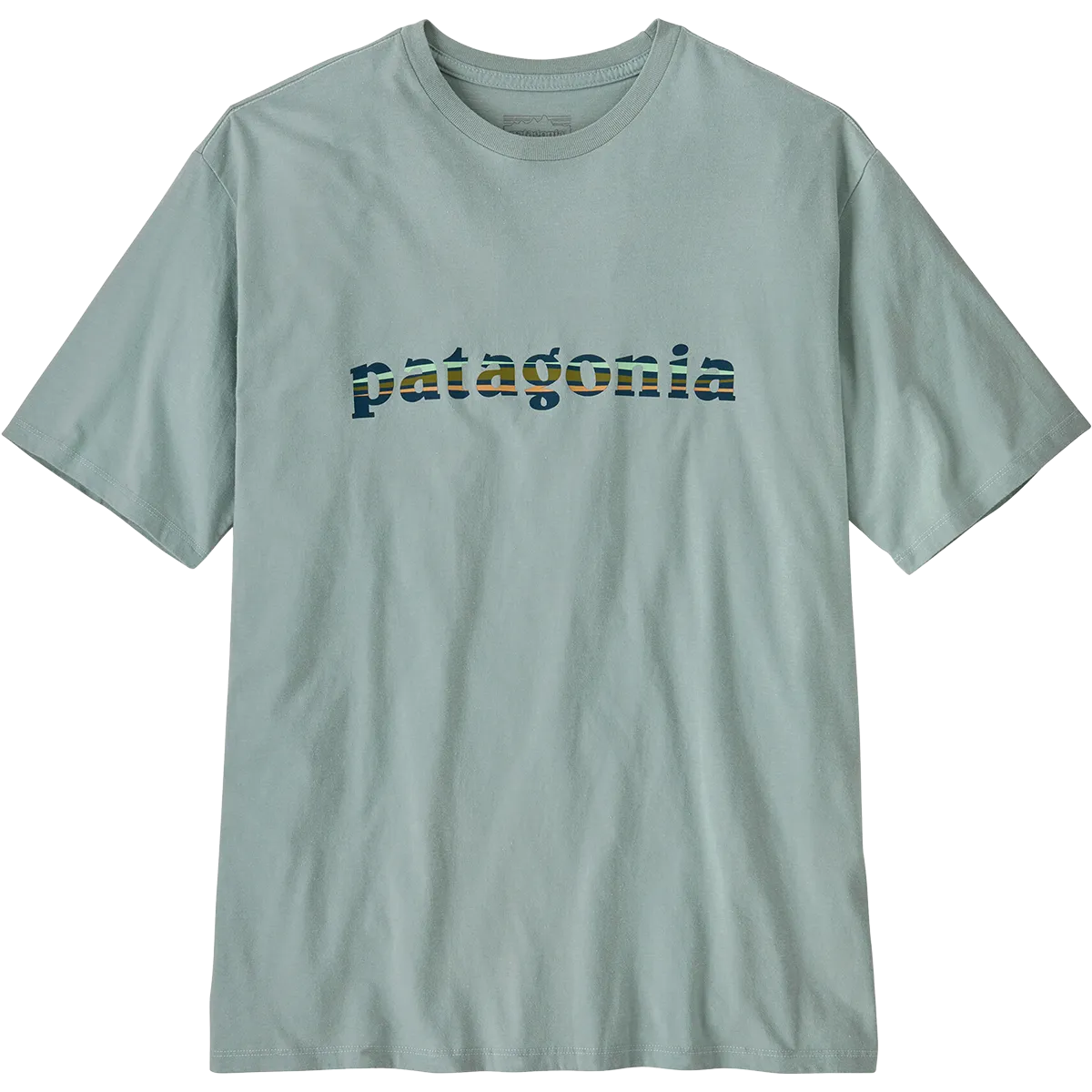 Men's 73' Text Logo Organic T-Shirt Heavy Silk